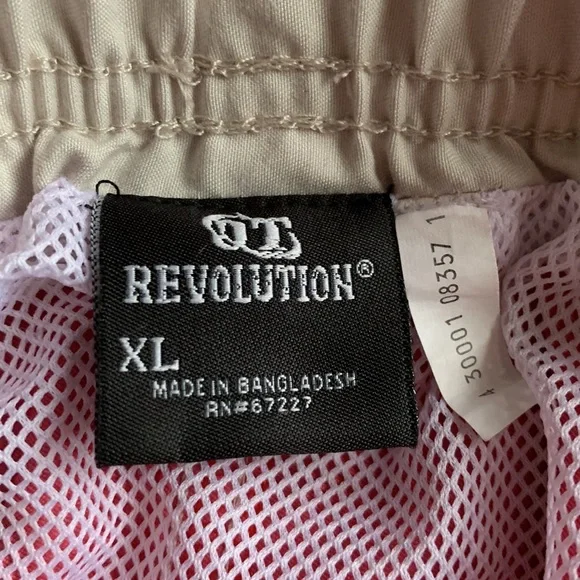 ot Revolution red swim trunks.  Size XL. - Picture 2 of 5